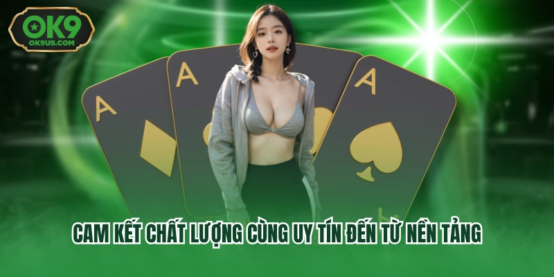 Cam kết chất lượng cùng uy tín đến từ nền tảng